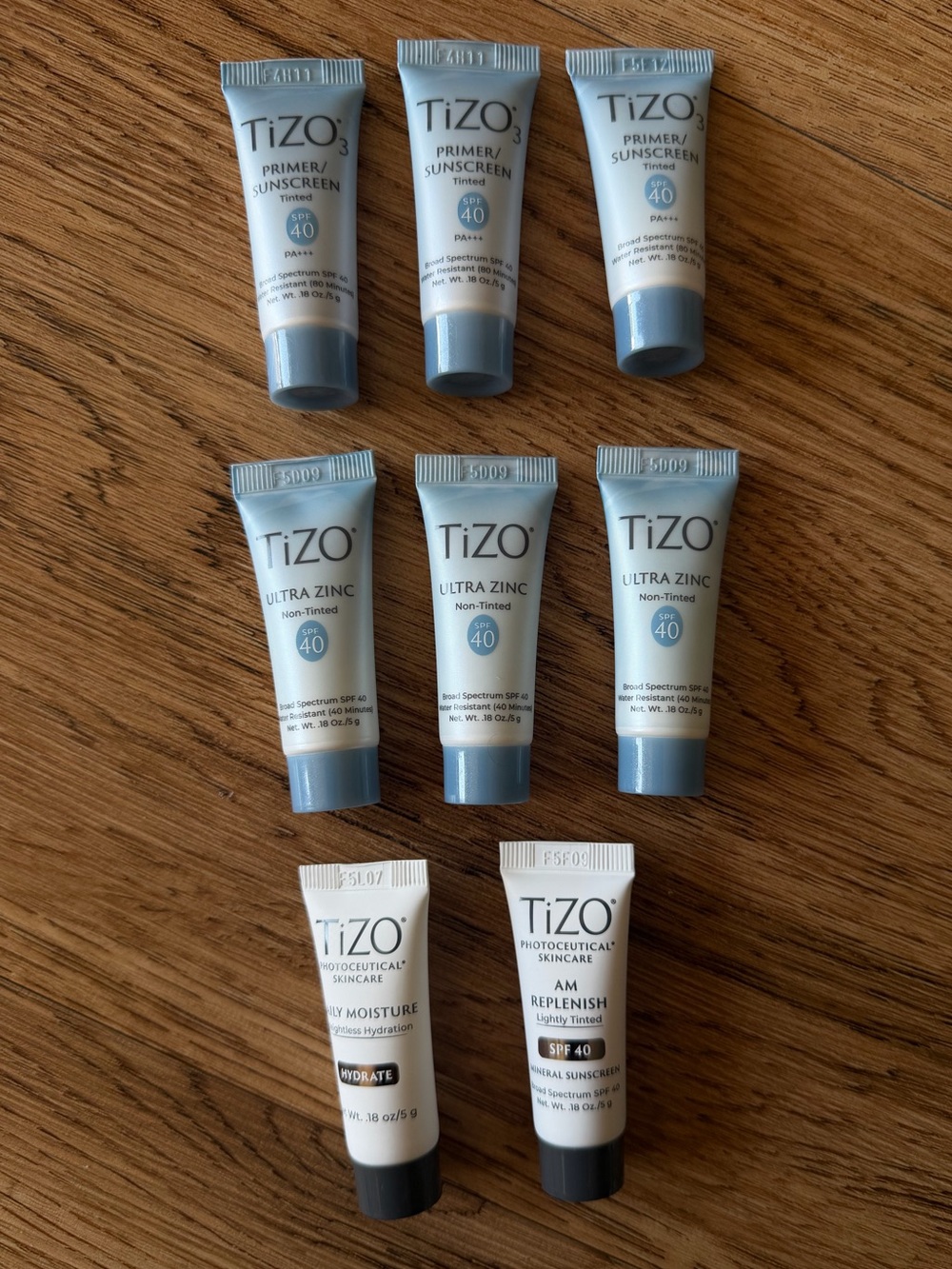 TiZO Samples